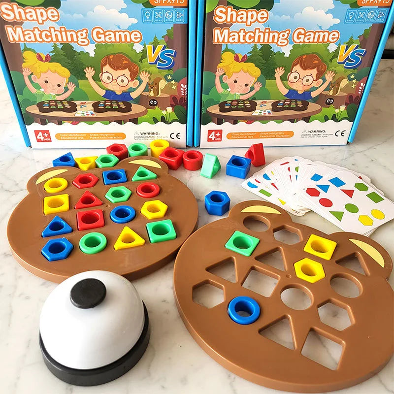 Montessori Bear Geometry Puzzle & Dreamy Playful Daisies