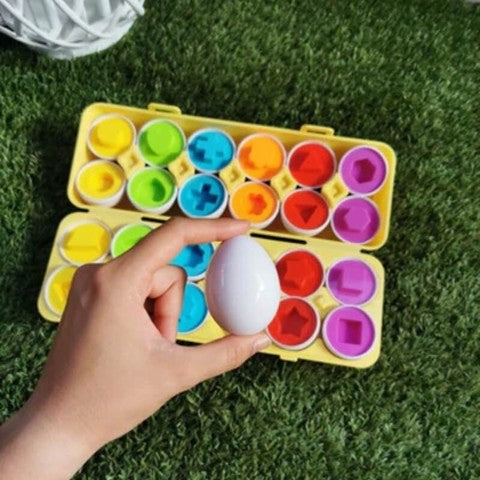 Montessori Geometric Matching Eggs & Dreamy Playful Daisies