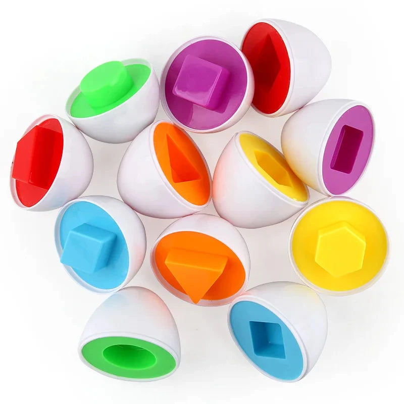 Montessori Geometric Matching Eggs & Dreamy Playful Daisies
