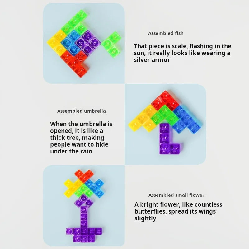 3D Tetris Puzzle Board Game & Dreamy Playful Daisies