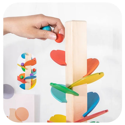 Wooden Rainbow Music Tree & Dreamy Playful Daisies