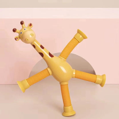 Suction Cup Pop Tube Giraffe Toys-4pcs & Dreamy Playful Daisies