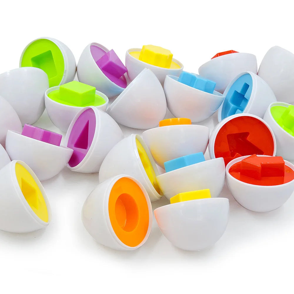 Montessori Geometric Matching Eggs & Dreamy Playful Daisies