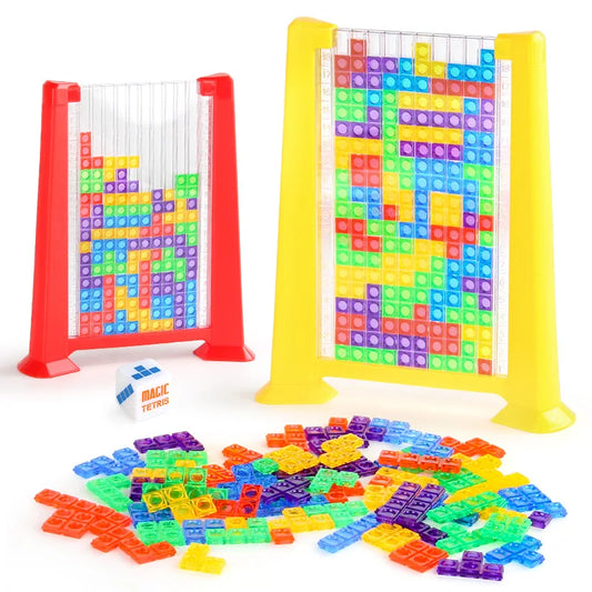 3D Tetris Puzzle Board Game & Dreamy Playful Daisies