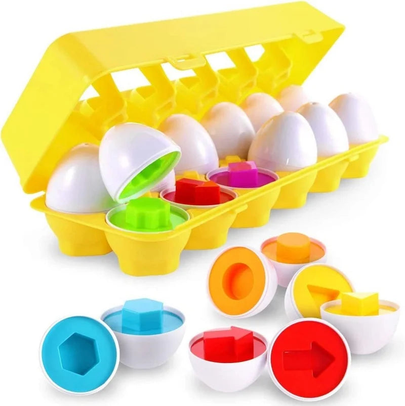 Montessori Geometric Matching Eggs & Dreamy Playful Daisies